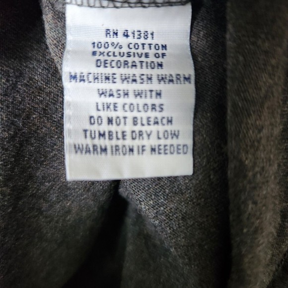 Polo Ralph Lauren Short Sleeve Crew Neck‎ T Shirt Size XL Solid Grey - Picture 4 of 5